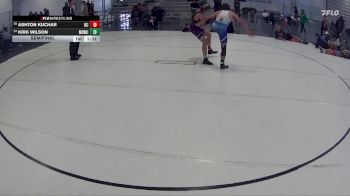 141 lbs Semifinal - Kirk Wilson, Midwest Destroyers Wrestling Club vs Ashton Kuchar, Battle Creek