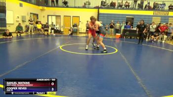 190 lbs 1st Place Match - Samuel Watkins, Next Level Training Academy vs Cooper Reves, SAW TC