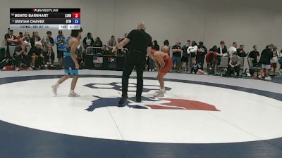 55 kg Cons. Rd Of 16 - Benito Barnhart, St. John Neumann High School Wrestling vs Izayiah Chavez, Best Trained Wrestling