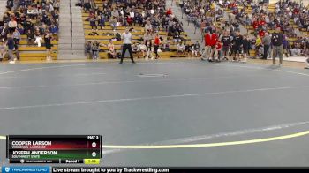 157 lbs Champ. Round 1 - Cooper Larson, Wisconsin-La Crosse vs Joseph Anderson, Southwest State