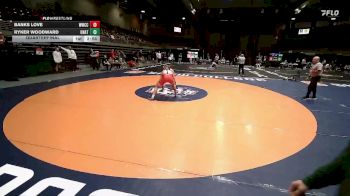 184 lbs Quarterfinal - Ryker Woodward, Unattached vs Banks Love, Western Wyoming Community College