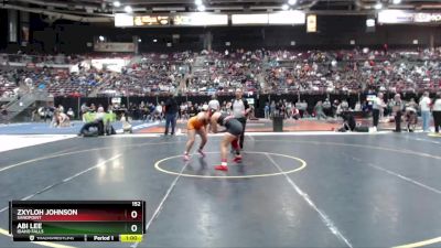 152 lbs Cons. Round 5 - Zxyloh Johnson, Sandpoint vs Abi Lee, Idaho Falls