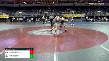 165 lbs Quarterfinal - Dustin Basham, Schreiner University vs Max-Henry Nelson, Pacific Lutheran University
