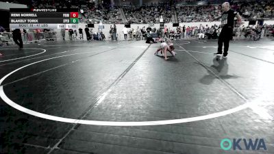 47 lbs Quarterfinal - Remi Norrell, Prime Wrestling vs Blakely Torix, Sperry Wrestling Club