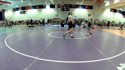 96 lbs Cons. Semi - Berkly Wallin, Impact Wrestling Academy vs Bridger Clemons, Richmond Wrestling Club