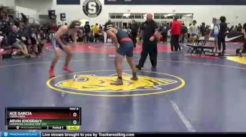 152 lbs Cons. Round 2 - Arvin Khosravy, Chaminade College Prep Sch vs Ace Garcia, Yorba Linda