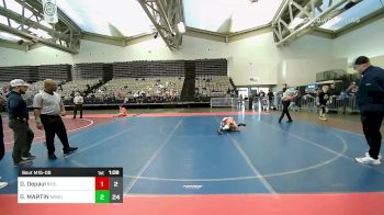 77 lbs Semifinal - Dante Depaul, Buxton Elite ES vs GRAYDON MARTIN, Minion Black