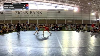 138 lbs Urijah Lopez, Ohio vs Daniel Dennis, Pennsylvania Blue