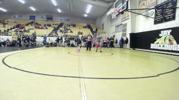 125 lbs Quarterfinal - Karmen Hoffarth, Heritage HS vs Gracie Whitley, Bentonville Girls