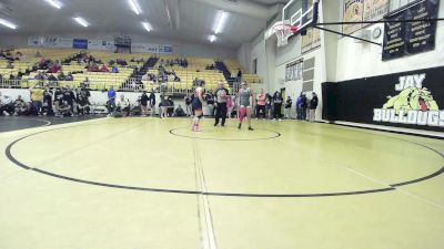 125 lbs Quarterfinal - Karmen Hoffarth, Heritage HS vs Gracie Whitley, Bentonville Girls