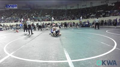 131 lbs Consi Of 4 - Beau Hazelwood, Hurricane Wrestling Academy vs Graham Padgett, BullTrained