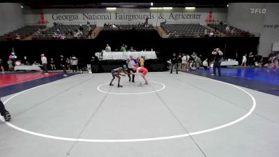 89 lbs Rr Rnd 3 - Makenna McMahon, Compound Wrestling vs Americah Mills, Roundtree Wrestling Academy