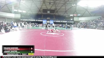 98 lbs 2nd Place Match - Johnny Baxter, Punisher Wrestling Company vs Malikai Sanchez, Prosser Wrestling Academy