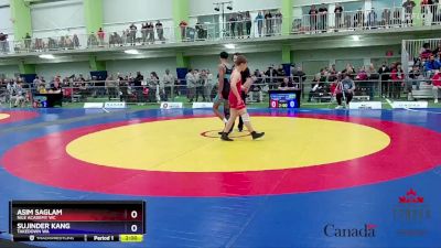 60kg Champ. Round 2 - Asim Saglam, Nile Academy WC vs Sujinder Kang, Takedown WA