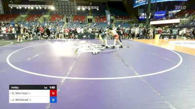 144 lbs Quarters - Drake Morrison, ID vs James Whitbred, PA