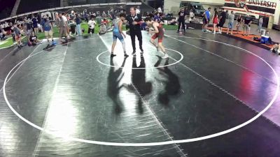 115 lbs Champ. Round 2 - Mason Ekle, Alaska vs Matthew Razo, Nevada