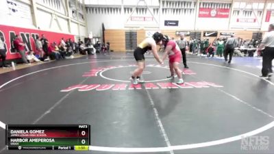 235 (237) Quarterfinal - Daniela Gomez, James Logan High School vs Harbor Ameperosa, Ukiah