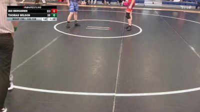 145-158 lbs Cons. Round 2 - Thomas Wilson, Shelton vs Jed Berggren, CCO