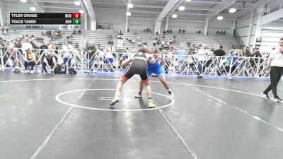 170 lbs Rr Rnd 3 - Tyler Cruise, Misdirection Mat Club - HSB vs Trace Taber, Journeymen Blue - HSB