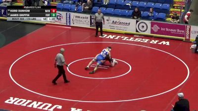 172 lbs Round Of 64 - Kord Dunhom, Wayne Highlands vs James Griffin, Fort LeBeouf