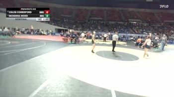 4A/3A/2A/1A Girls 140 Semifinal - McKenna Word, Banks Girls vs Chloe Comerford, North Marion Girls