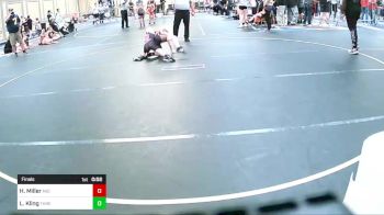 78 lbs Final - Howard Miller, Mid Valley Wr Ac vs Luca Kling, Threshold WC