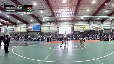 120 lbs Semifinal - Frank Soliz, SLAM! Nevada vs Brennen Rodriguez, Spring Valley