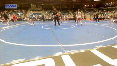 126 lbs Round Of 16 - Gabrielle Bevenue, Lady Outlaw Wrestling Academy vs Savannah Bratten, Rogue Warrior Wrestling