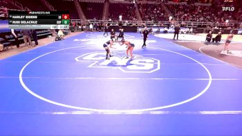 100 lbs Cons. Round 1 - Harley Eidens, Long Beach-8 vs Rubi DeLaCruz, Copiague-11