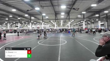 62 lbs Rr Rnd 2 - Dominik Chavez, Dominate Club Wrestling vs Lukas Floyd, Monster Garage