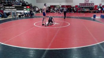 121 lbs Cons. Semi - Cash Antony, Canby vs Kaston Clarke, Fulda-Murray Cty Central