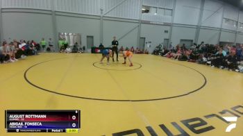 180 lbs Round 2 (8 Team) - August Rottmann, Illinois vs Abigail Fonseca, Texas Red