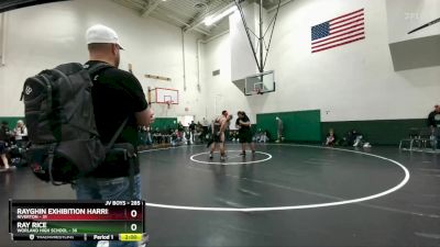 285 lbs Round 5 - Ray Rice, Worland High School vs Rayghin EXHIBITION Harris, Riverton