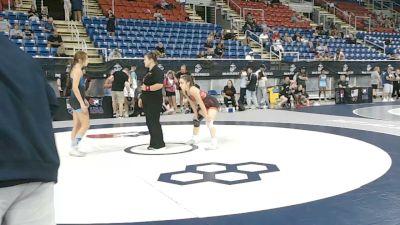 110 lbs Champ. Rd Of 16 - Isabel Kaplan, Indiana vs Maria Aguado, Georgia