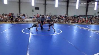 46 lbs Quarterfinal - Joshua Medina, Unattached vs Graham Sandoval, Okwa