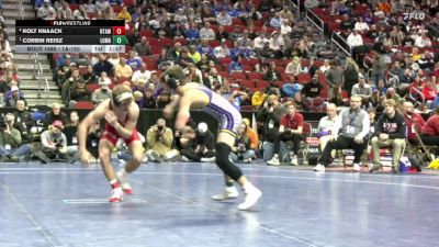 1A-150 lbs Semifinal - Corbin Reisz, Logan-Magnolia vs Kolt Knaack, North Tama