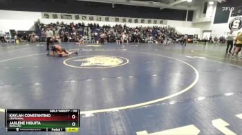 110 lbs Cons. Round 2 - Jaslene Higuita, Rowland vs Kaylah Constantino, Centennial