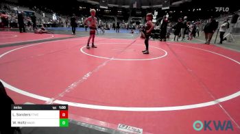 64 lbs Consolation - Wyatt Holtz, Wagoner Takedown Club vs Lincoln Sanders, Team Tulsa Wrestling Club