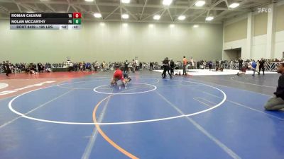 195 lbs Consi Of 16 #2 - Roman Calvani, VA vs Nolan McCarthy, PA