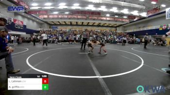 52 lbs Semifinal - Lynx Lehman, Lexington Wrestling Club vs Austin Griffin, Team Nomad