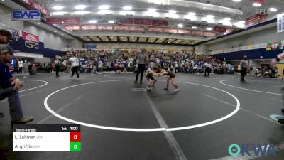 52 lbs Semifinal - Lynx Lehman, Lexington Wrestling Club vs Austin Griffin, Team Nomad