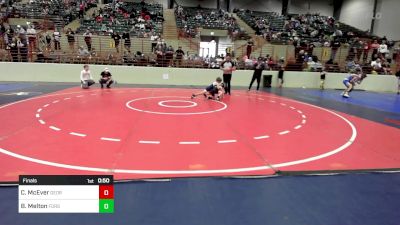 55 lbs Final - Collier McEver, Georgia vs Benson Melton, Forsyth Central Wrestling