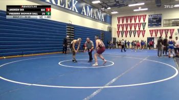 JV-34 lbs Round 1 - Andrew Dix, Mount Vernon vs Frederik Skovhus Dall, Center Point-Urbana