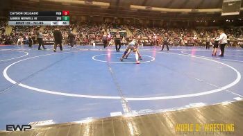76 lbs Consi Of 16 #1 - Cayson Delgado, Prime Wrestling vs James Newell III, Springs Elite