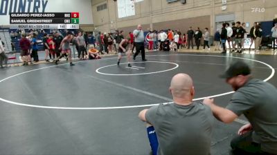 101-110 lbs Round 1 - Samuel Greenstreet, Cornerstone Mat Club vs Gildardo Perez-Jasso, McDaniel High School
