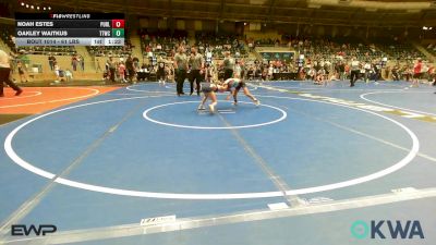 61 lbs Semifinal - Noah Estes, Purler Wrestling vs Oakley Waitkus, Team Tulsa Wrestling Club