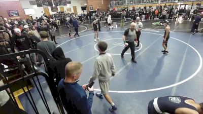 113 lbs Champ. Round 2 - Ian Garza, Moses Lake vs Thatcher Hensley, West Valley (Spokane)