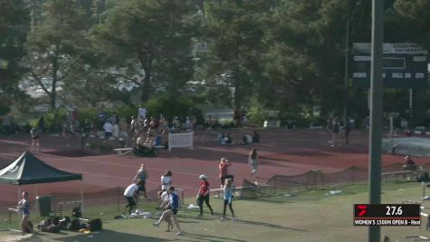 Women's 1500m Open B, Finals 8