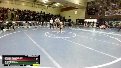 165 lbs Quarterfinal - Roman Rodriguez, Centennial Corona vs Ricardo Leal, Santa Fe