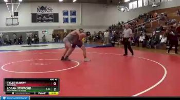 197 lbs Cons. Round 3 - Logan Stafford, Wisconsin-LaCrosse vs Tyler Raway, Augsburg